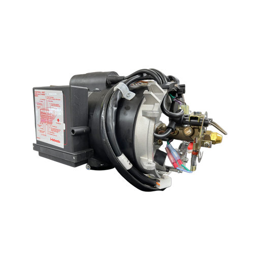 Webasto Burner Head from the 400 Series with metal construction and mounting holes visible