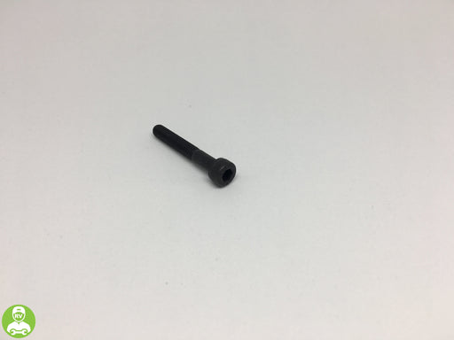 Webasto blower casting screw with a metallic finish and threaded design for secure fastening.