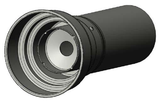 Webasto combustion chamber - WPX-265-53A