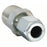 Male Connector: Straight Adapter, Male Flareless Bite x MNPTF, For 1/4 in Tube OD, 1/4 in Pipe Size